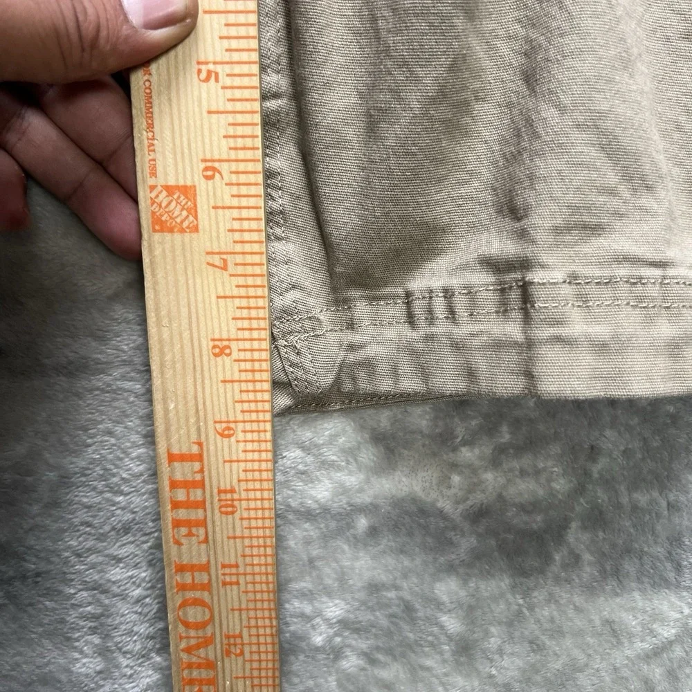 Duluth Shorts Mens 42 Relaxed Fit Flex Fire Hose Utility Cargo Canvas Heavy Duty